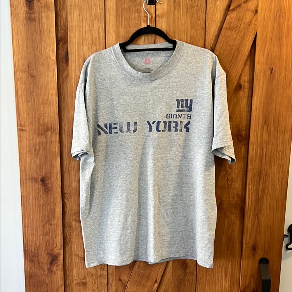 NFL Gray New York Short Sleeve Tee